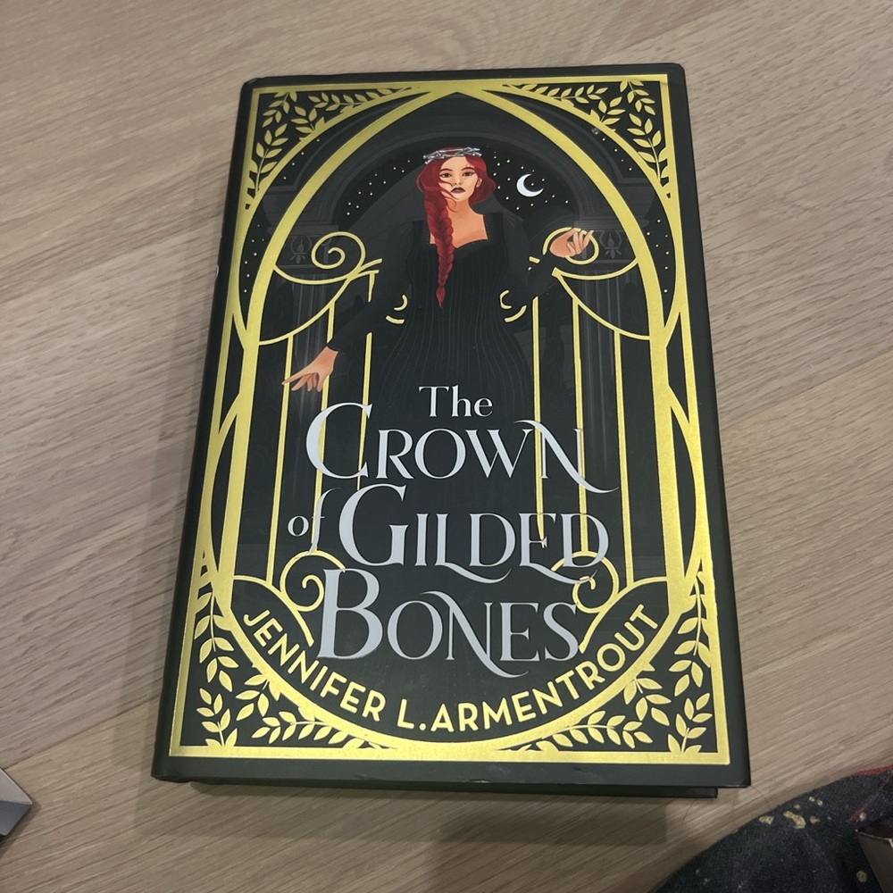 Fairyloot Edition of A Crown of Gilded Bones by Jennifer L Armentrout